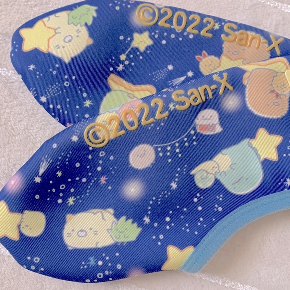 Sumikko Gurashi Low Cut Home Warm Socks (Blue) - Picture 2 of 5